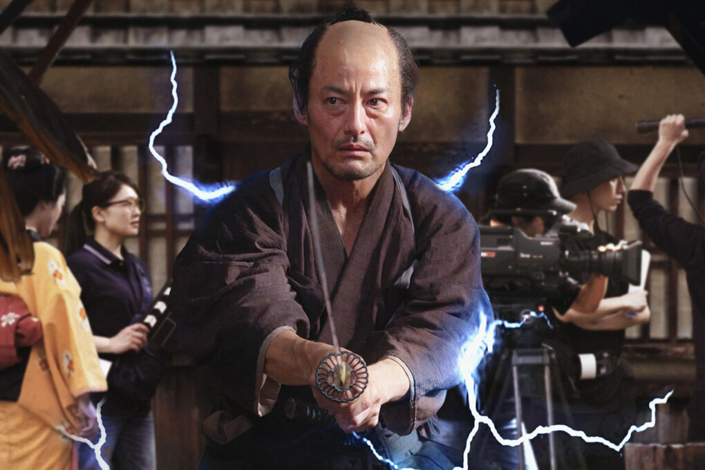 Stillkuva elokuvasta A Samurai in Time.